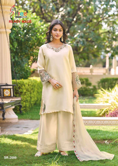 Sr 2098 Shree Fabs Viscose Pakistani Readymade Suits Supplier Gujarat