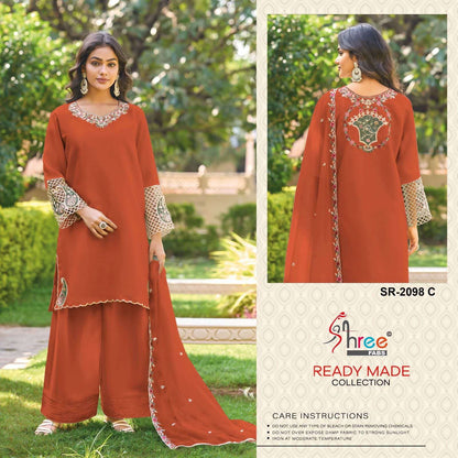 Sr 2098 Shree Fabs Viscose Pakistani Readymade Suits Supplier Gujarat