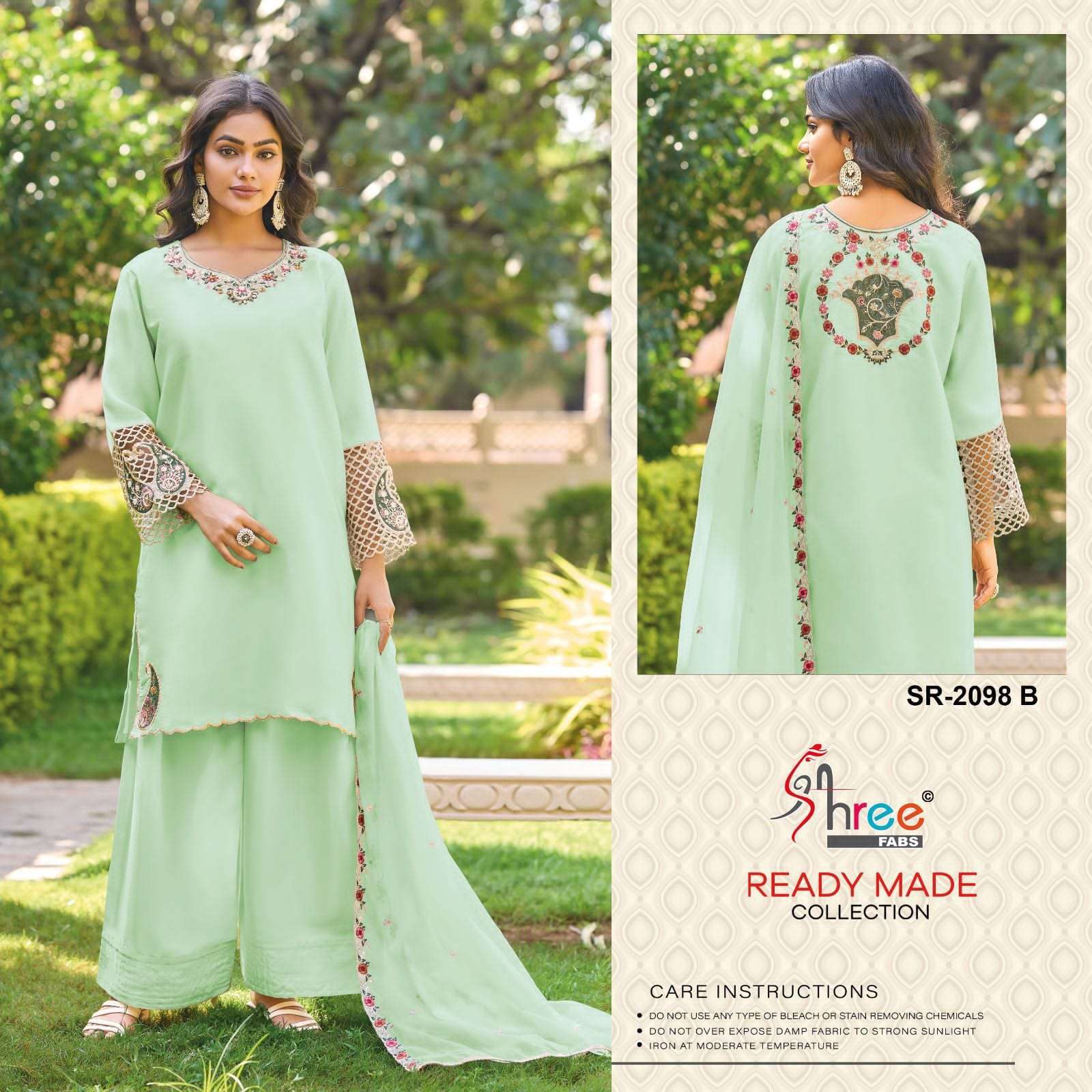 Sr 2098 Shree Fabs Viscose Pakistani Readymade Suits Supplier Gujarat