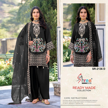Sr 2136 Abcde Shree Fabs Viscose Pakistani Readymade Suits Wholesale Price