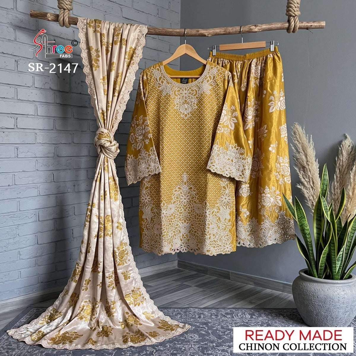 Sr 2147 Shree Fabs Chinon Pakistani Readymade Suits Manufacturer Ahmedabad