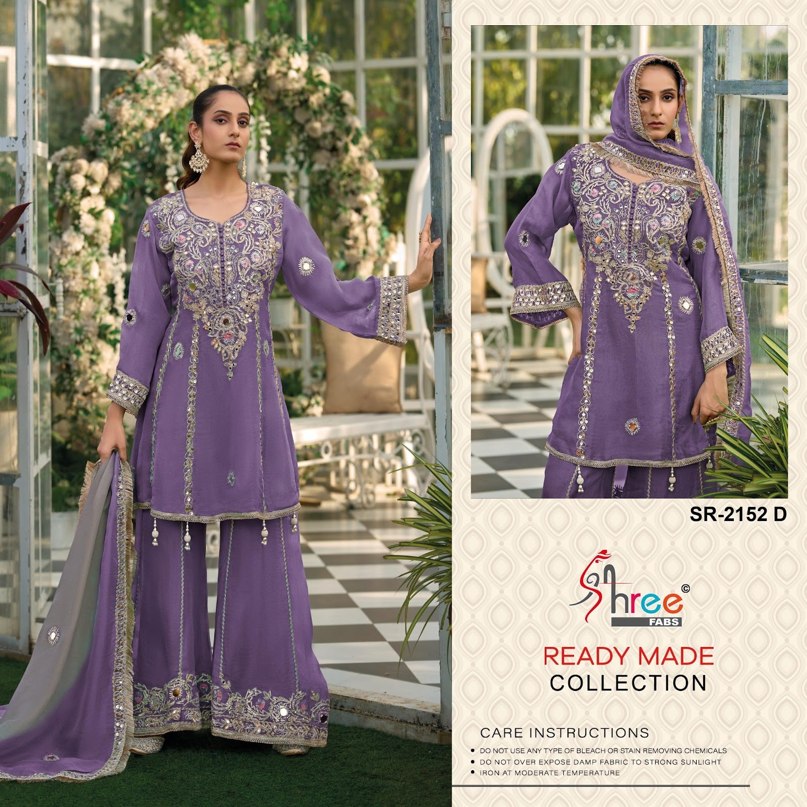 Sr 2152 Shree Fabs Chiffon Pakistani Readymade Suits Wholesale Rate