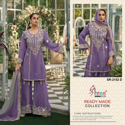 Sr 2152 Shree Fabs Chiffon Pakistani Readymade Suits Wholesale Rate