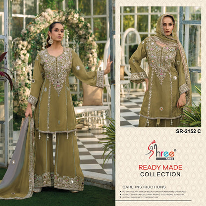 Sr 2152 Shree Fabs Chiffon Pakistani Readymade Suits Wholesale Rate