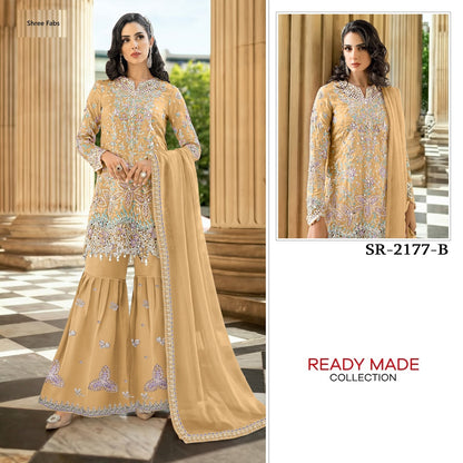 Sr 2177 Shree Fabs Georgette Pakistani Readymade Suits Manufacturer