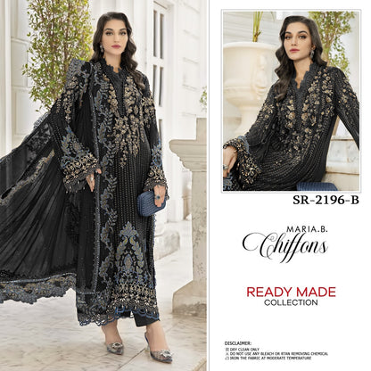 Sr 2196 Shree Fabs Chiffon Pakistani Readymade Suits Wholesale