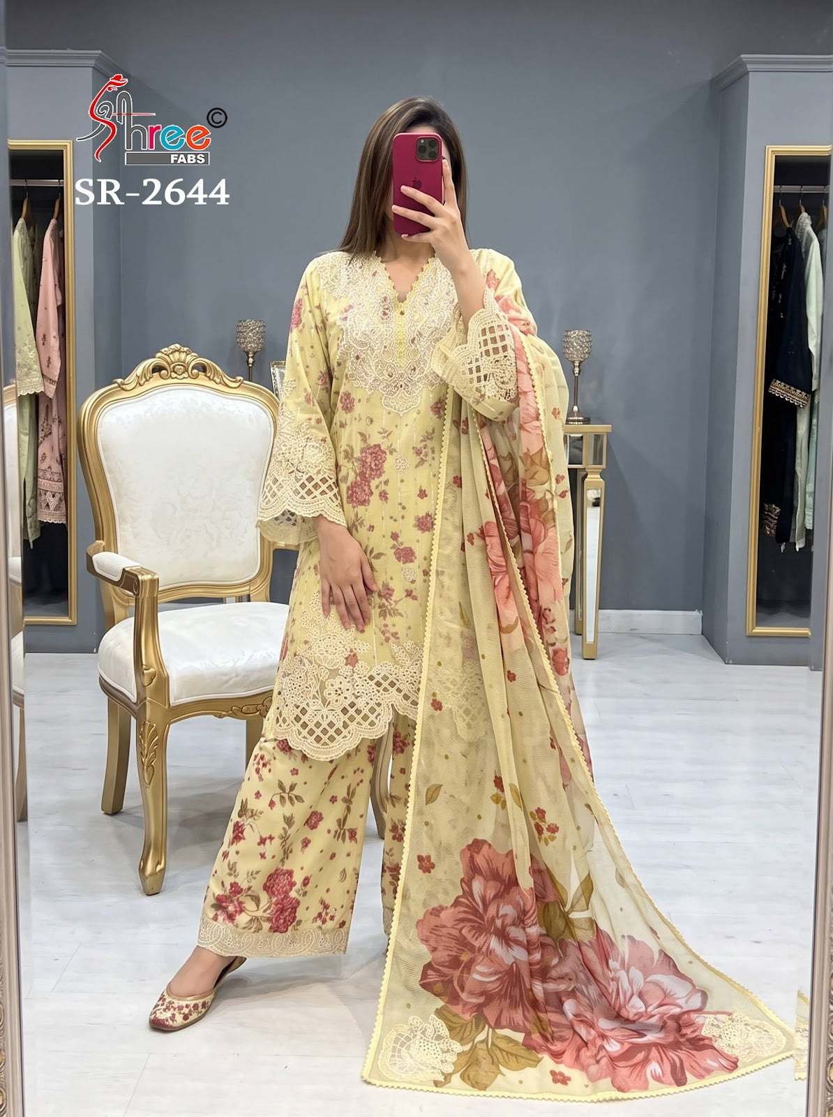 Sr 2644 Shree Fabs Kota Checks Pakistani Readymade Suits Wholesaler India