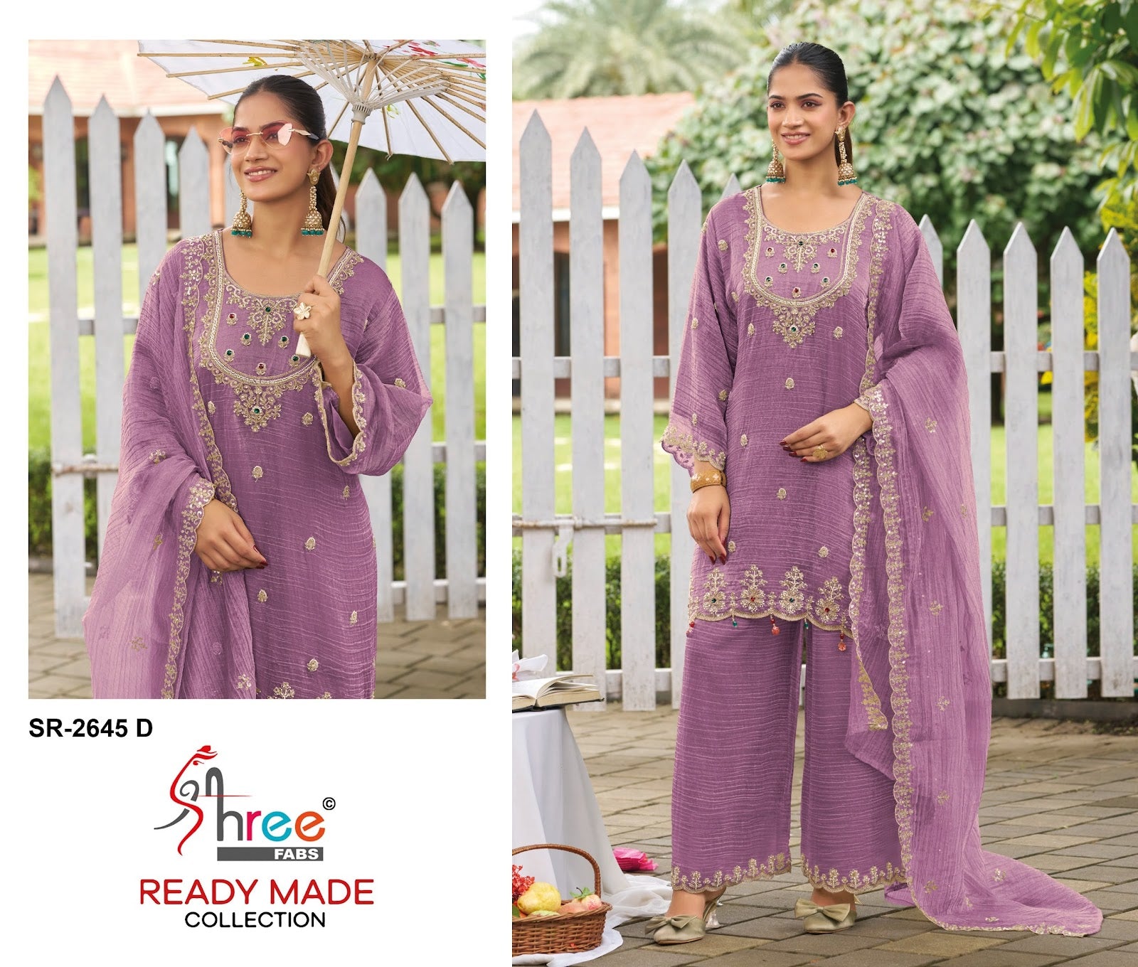Sr 2645 Shree Fabs Viscose Pakistani Readymade Suits Supplier India