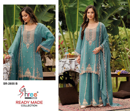 Sr 2655 Shree Fabs Viscose Pakistani Readymade Suits Manufacturer India