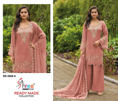 Sr 2668 Shree Fabs Viscose Pakistani Readymade Suits Manufacturer India