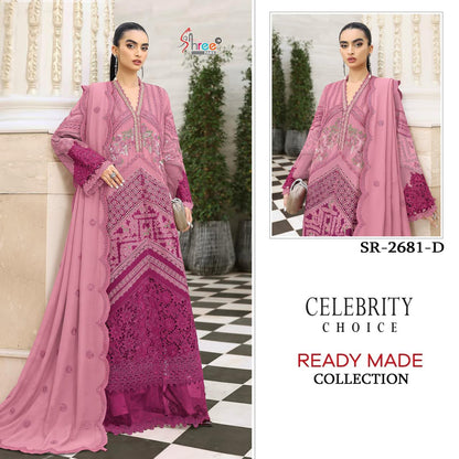 Sr 2681 Shree Fabs Crystal Pakistani Readymade Suits Manufacturer