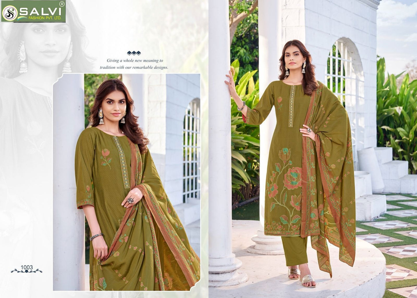 Sravya Silk Salvi Fashion Modal Silk Pant Style Suits Wholesaler