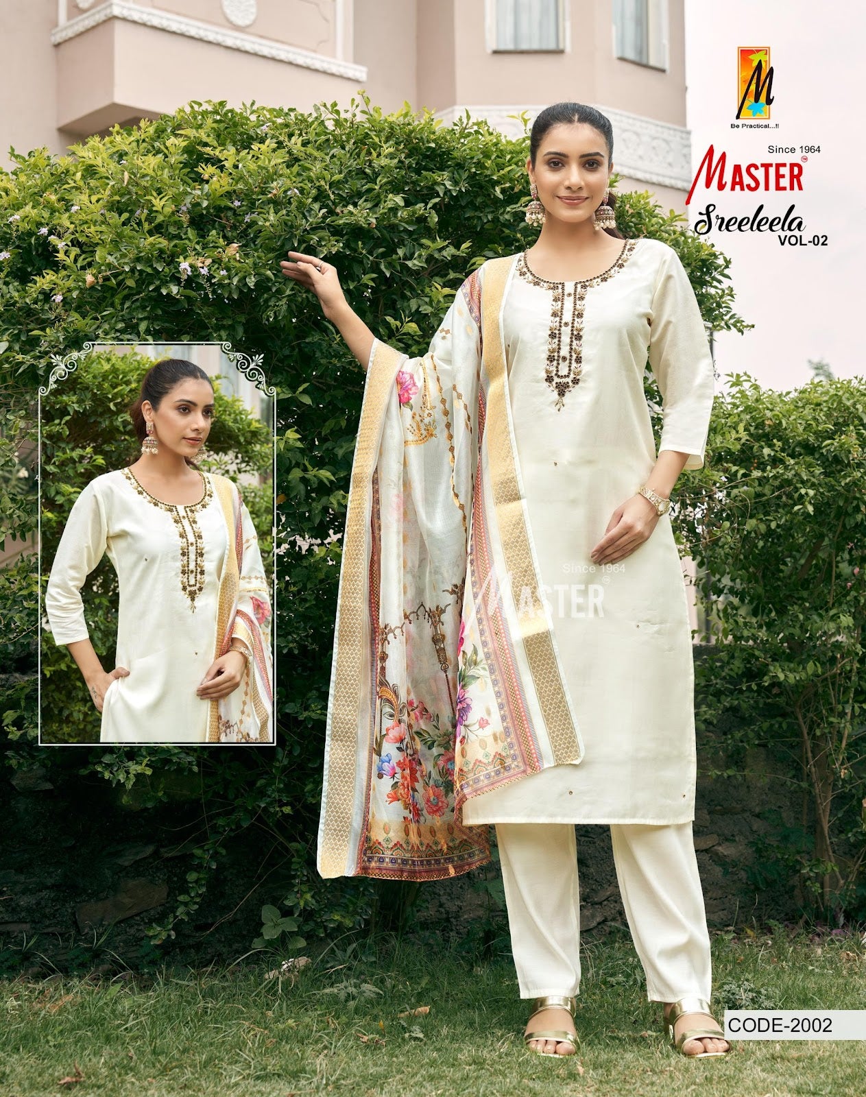 Sreeleela Vol 2 Master Roman Silk Readymade Pant Style Suits Manufacturer Ahmedabad