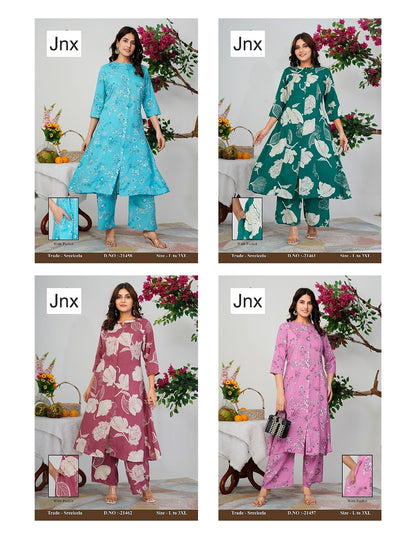 Sreelela 1310 Jnx Rayon Co Ord Set Supplier Gujarat