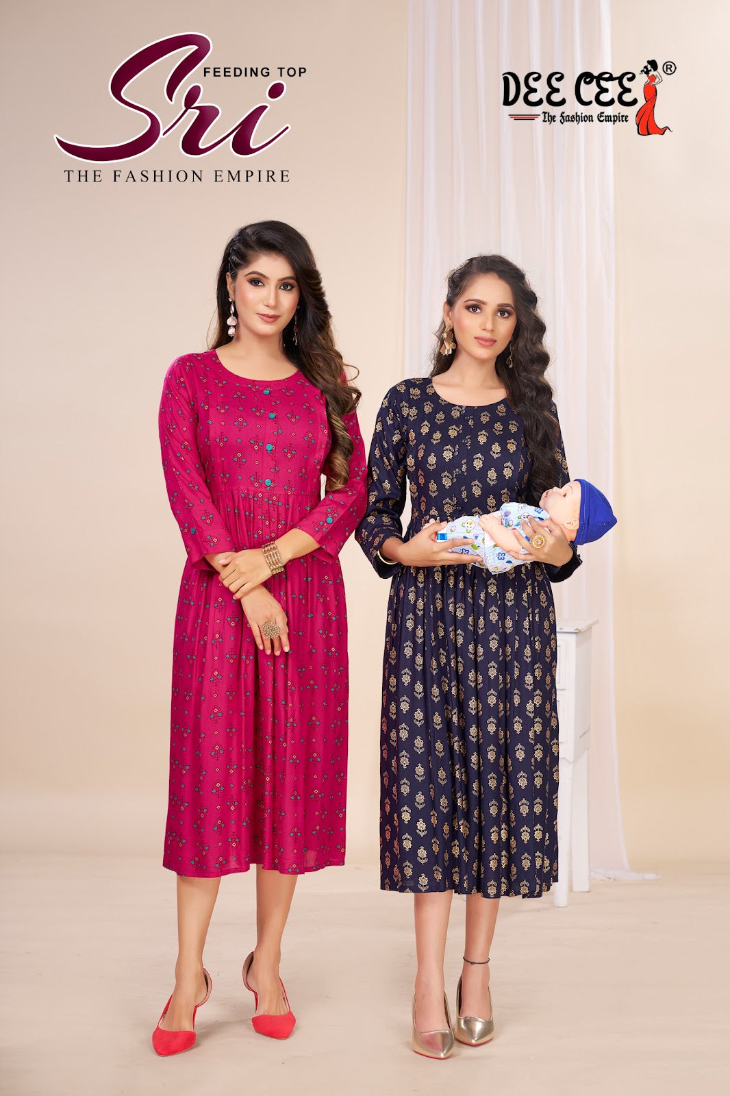 Sri Deecee Rayon Feeding Kurtis Manufacturer