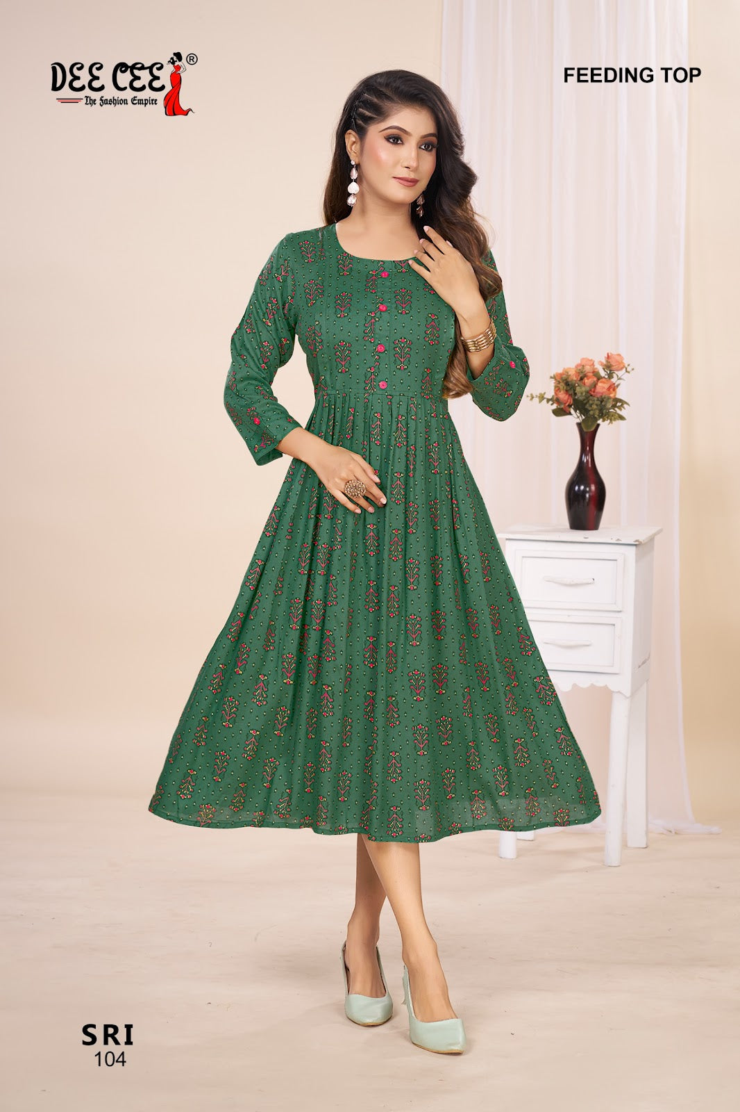 Sri Deecee Rayon Feeding Kurtis Manufacturer