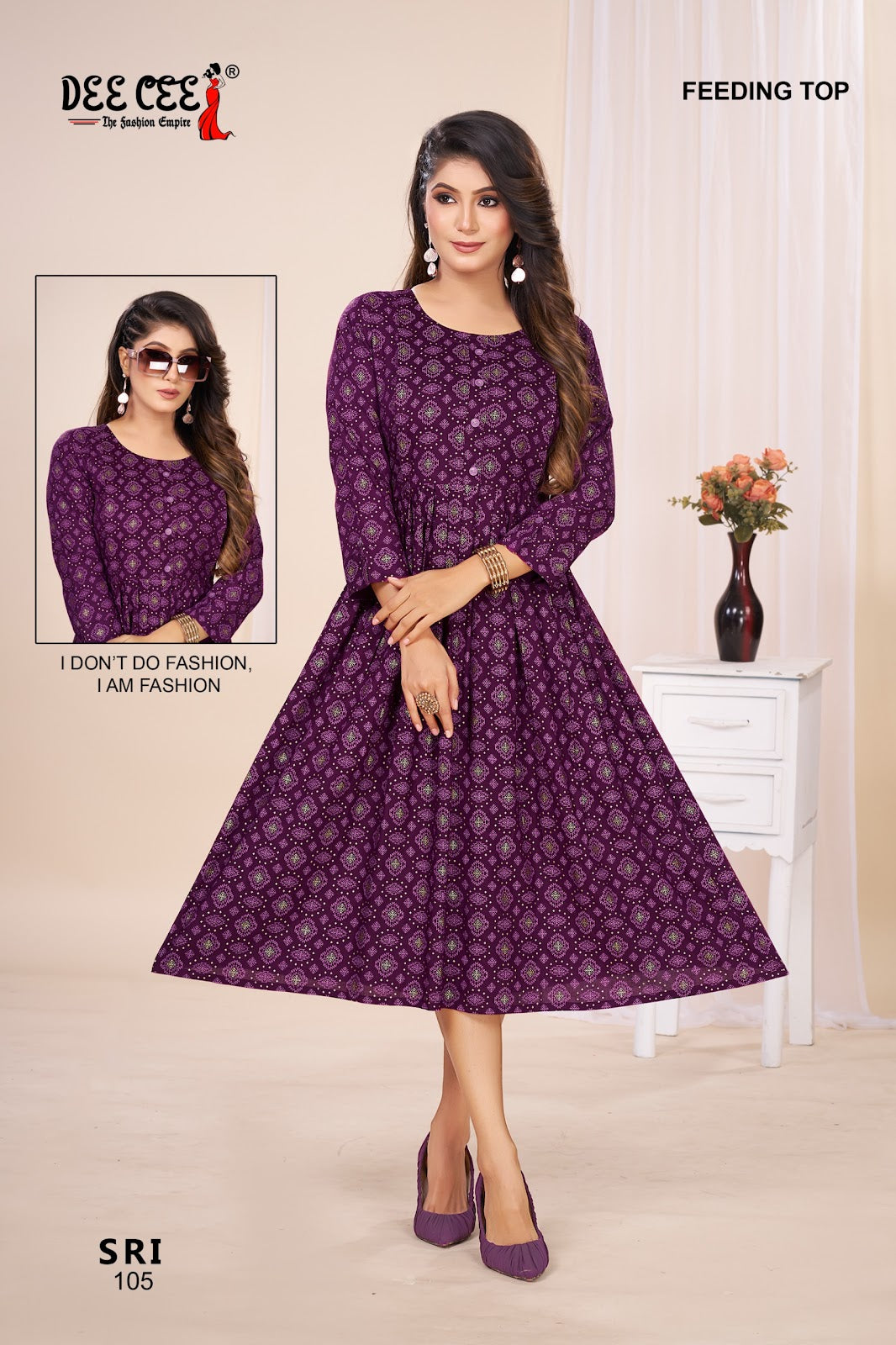 Sri Deecee Rayon Feeding Kurtis Manufacturer