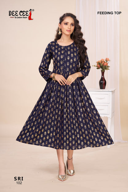 Sri Deecee Rayon Feeding Kurtis Manufacturer