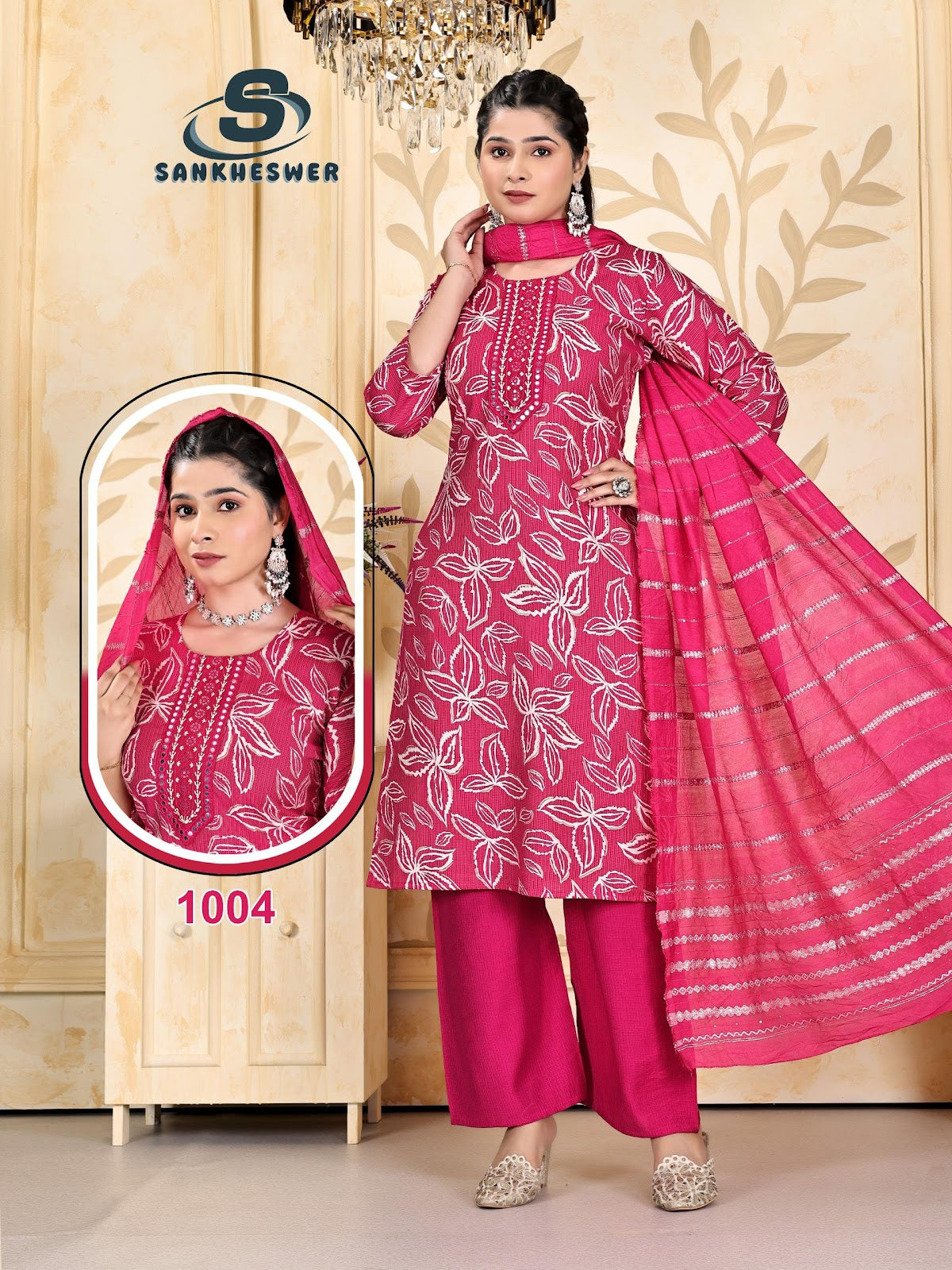 Sringar Vol 1 Sankheswer Viscose Readymade Plazzo Style Suits Exporter