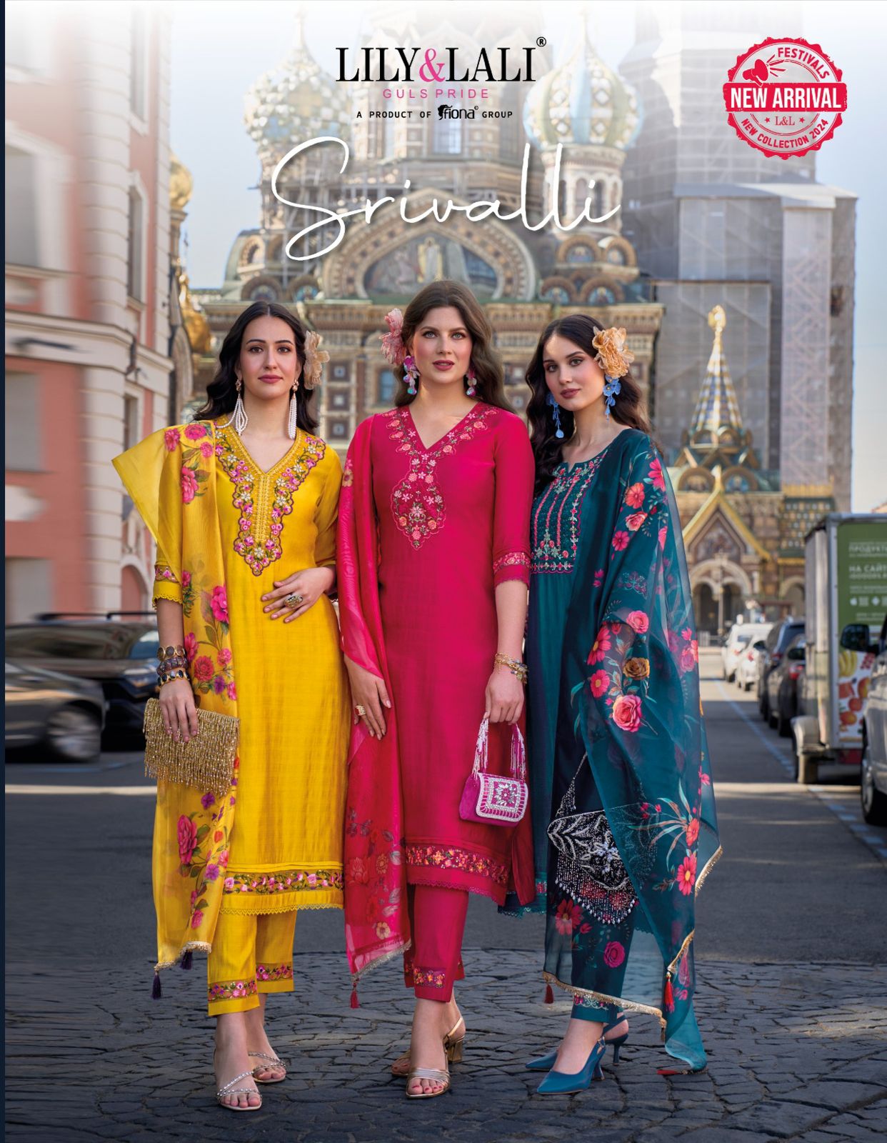 Srivalli Lily Lali Viscose Readymade Pant Style Suits Wholesaler Ahmedabad