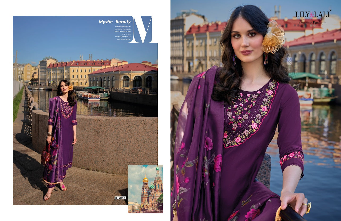 Srivalli Lily Lali Viscose Readymade Pant Style Suits Wholesaler Ahmedabad