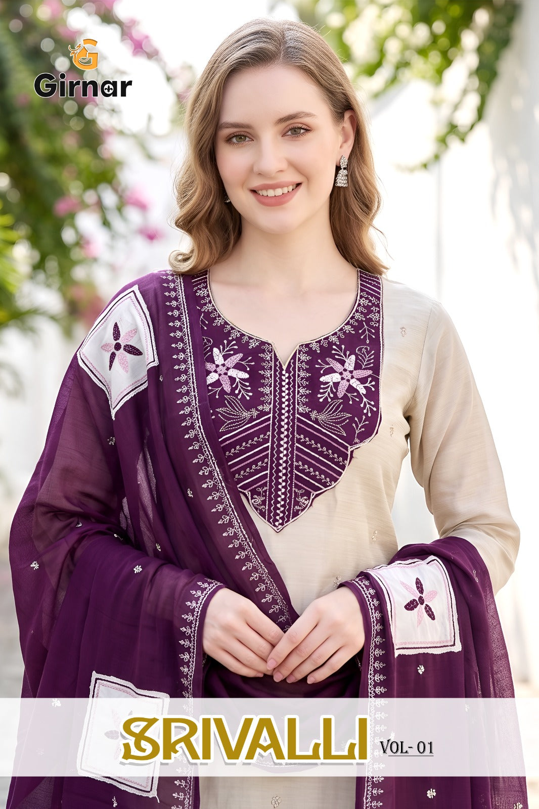 Srivalli Vol 1 Girnar Mal Chanderi Readymade Pant Style Suits Manufacturer Gujarat