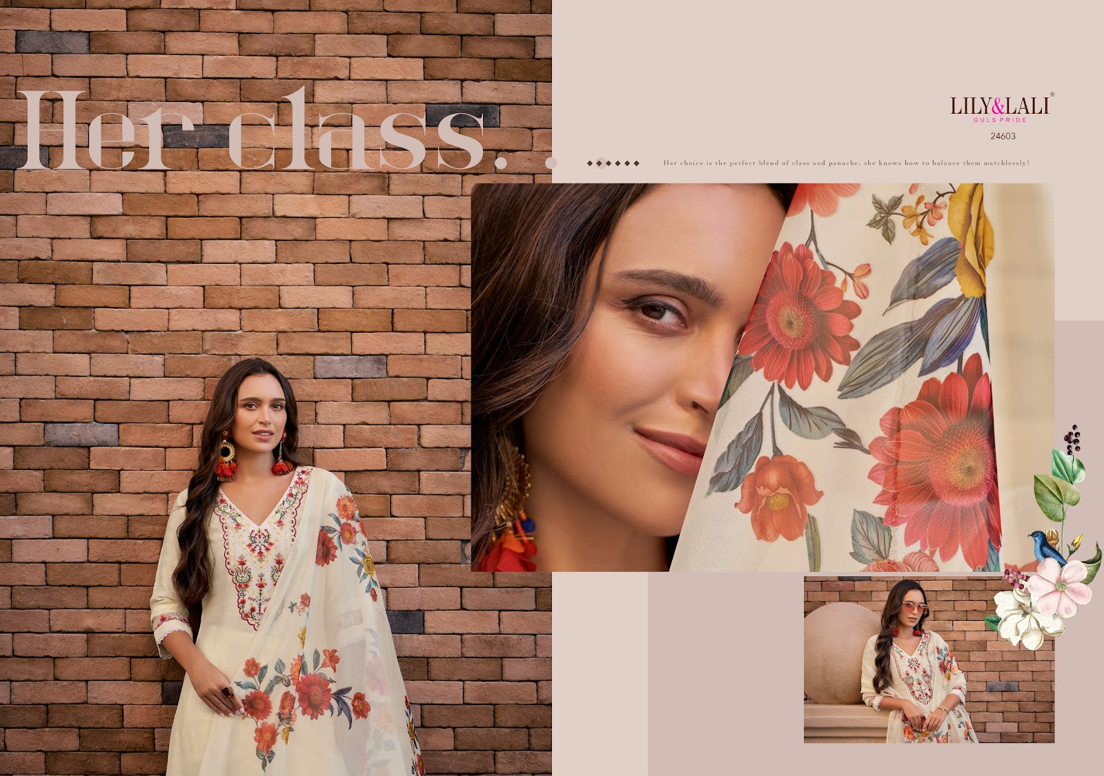 Srivalli Vol 2 Lily Lali Viscose Silk Readymade Pant Style Suits Manufacturer Gujarat