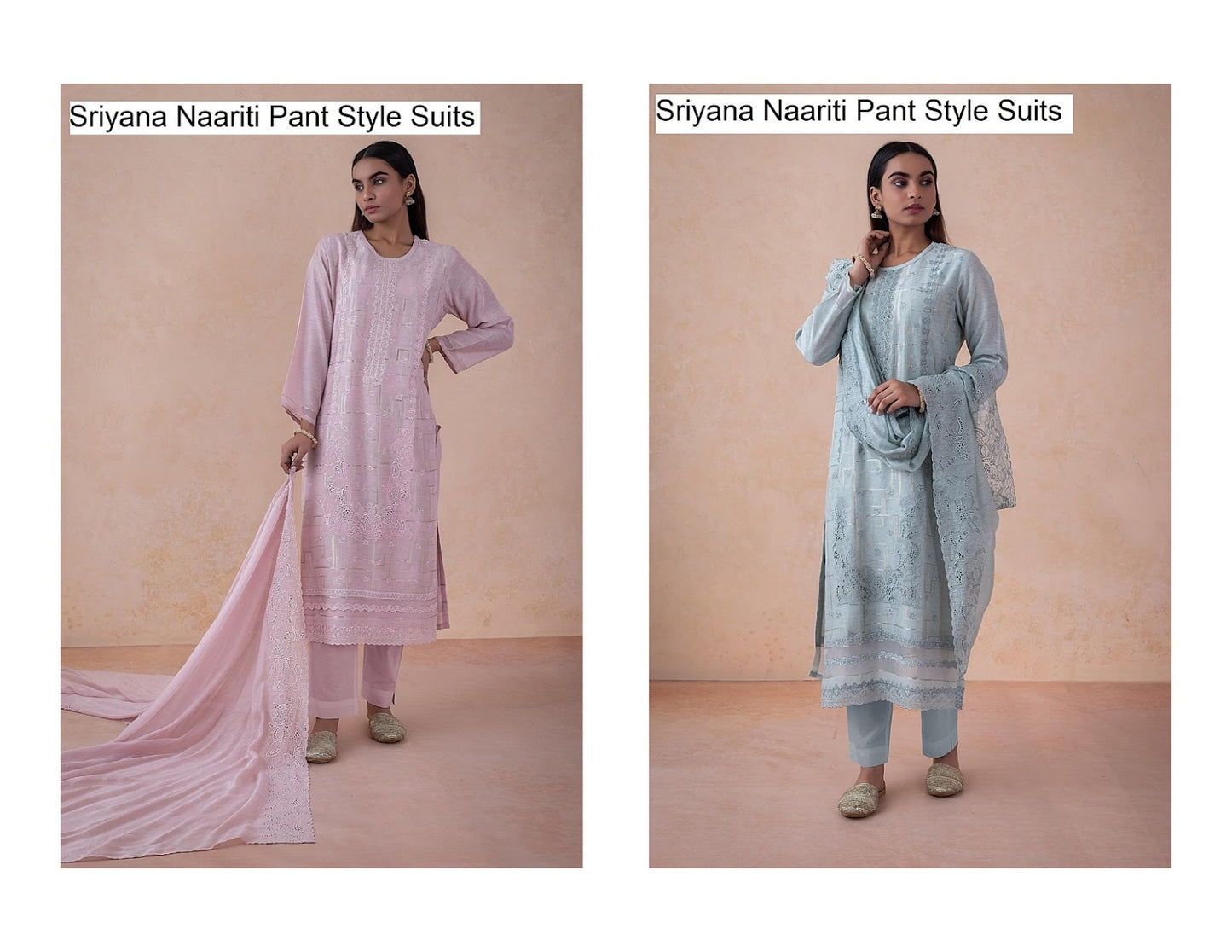 Sriyana Naariti Linen Pant Style Suits Manufacturer India