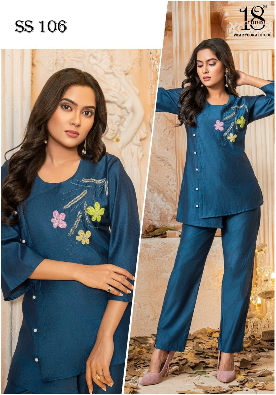 Ss 106 18 Attitude Vatican Co Ord Set Supplier Ahmedabad