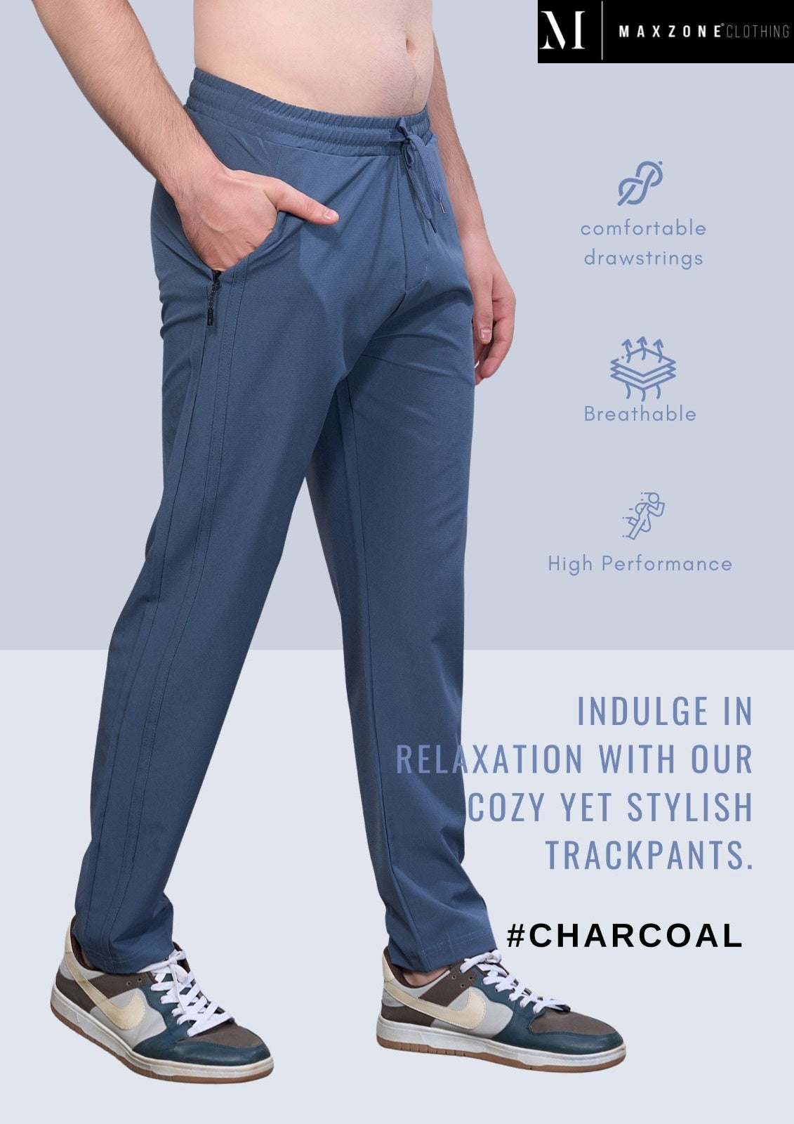 Ssc J F19 Maxzone Clothing Mens Track Pants Supplier India
