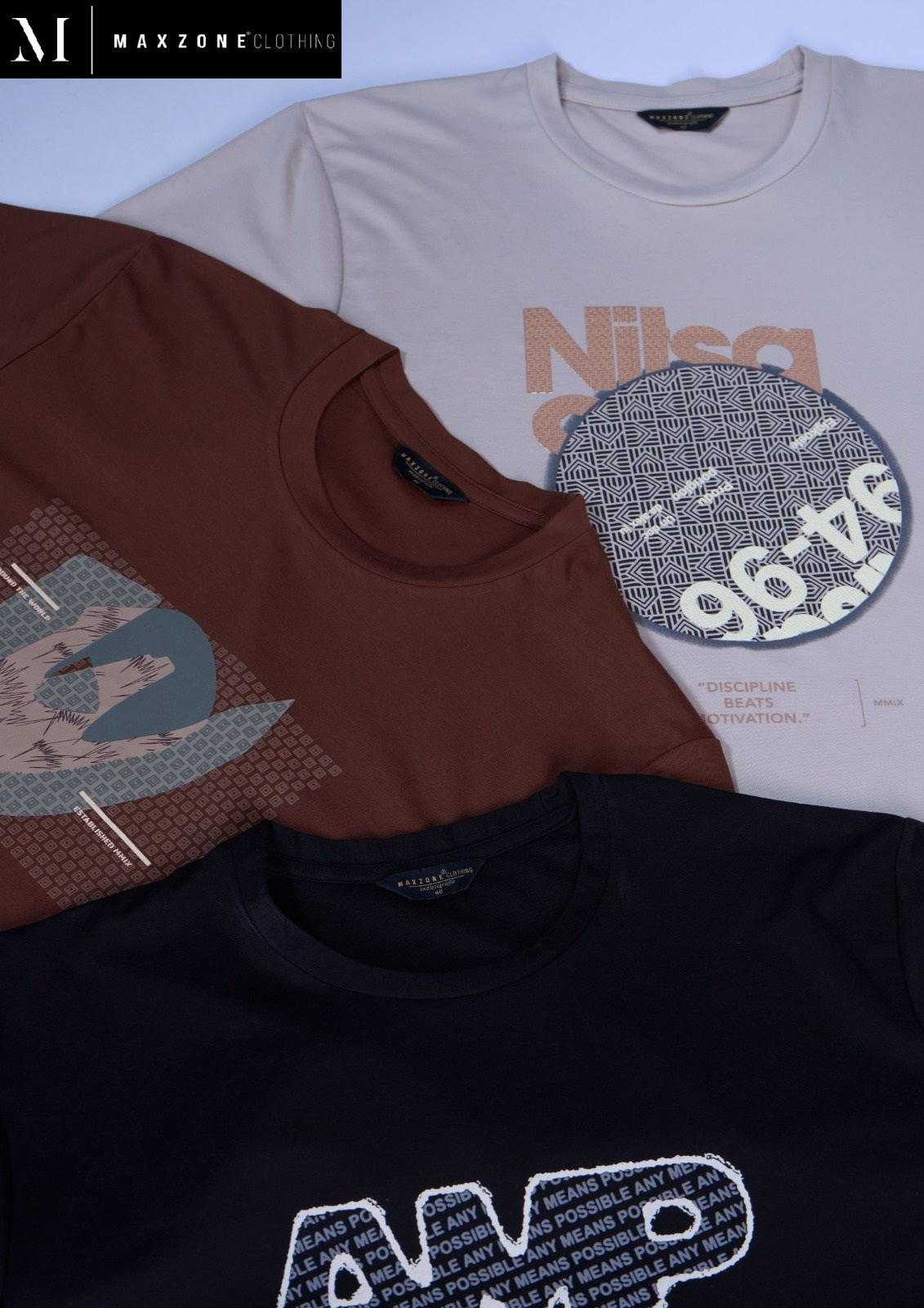 Sskf J G5 A Maxzone Clothing Tencil Lycra Mens Tshirts Wholesaler Ahmedabad