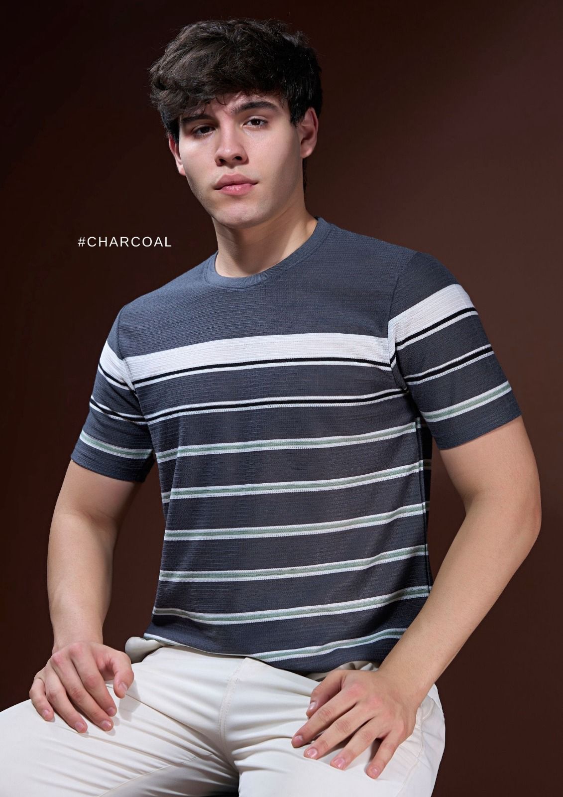 Sskf J G9 Dn 2595 Maxzone Clothing Cod Auto Striper Mens Tshirts Supplier Gujarat