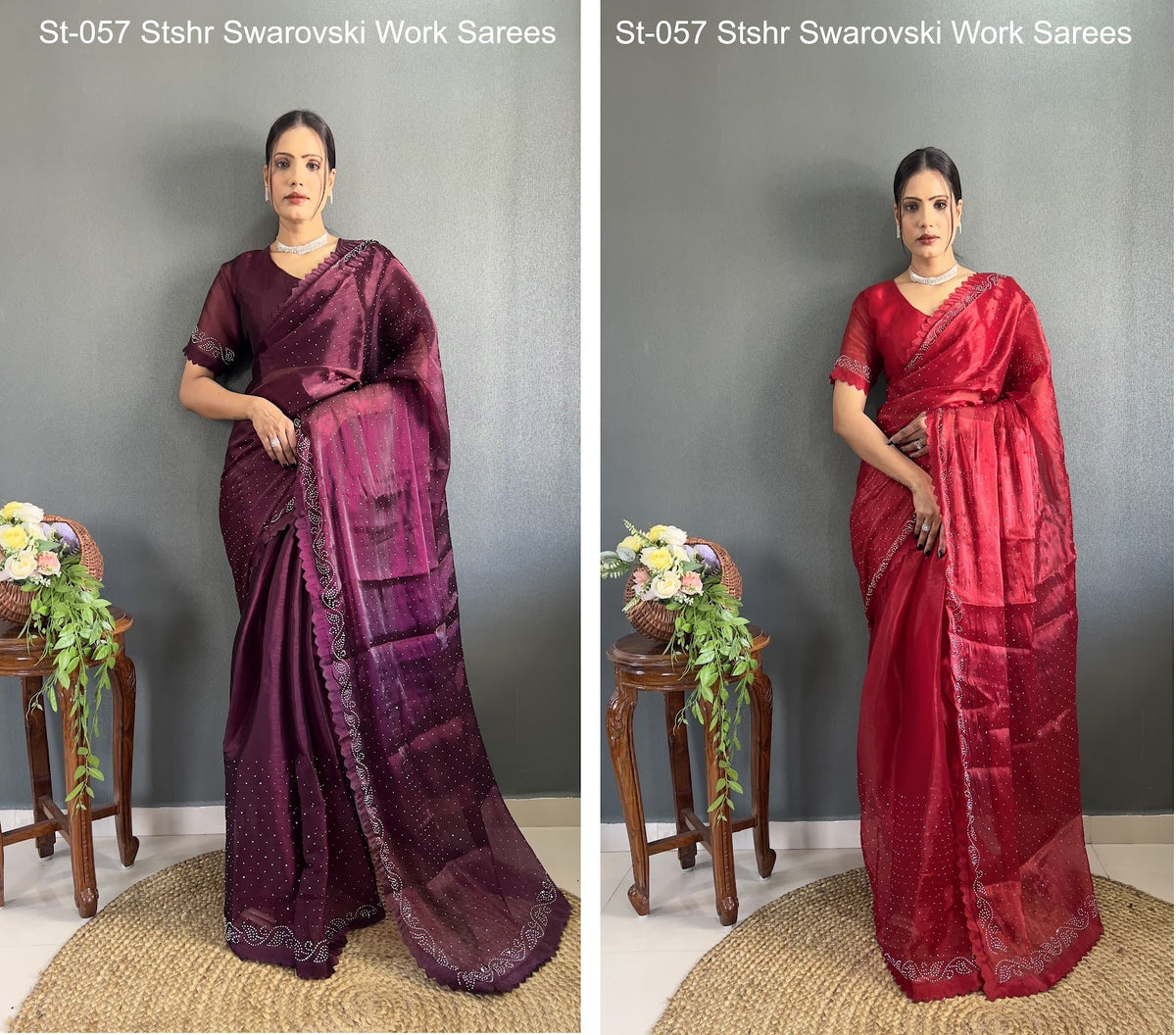 St-057 Stshr Premium Sarees Manufacturer India