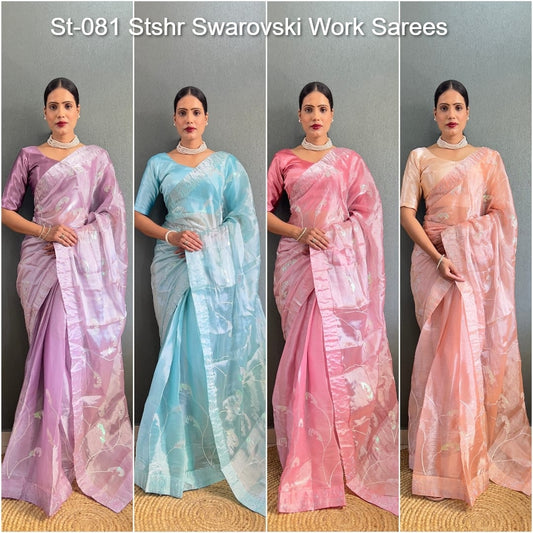 St-081 Stshr Silk Sarees Wholesaler