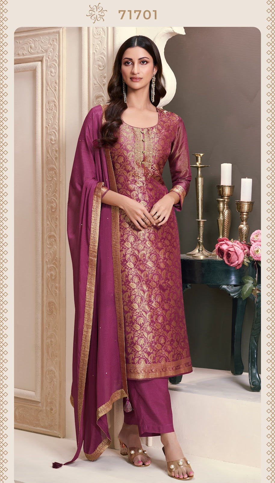 Star 2 Kuleesh Vinay Fashion Llp Simmer Pant Style Suits Manufacturer