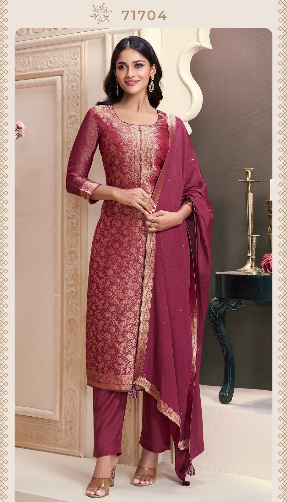 Star 2 Kuleesh Vinay Fashion Llp Simmer Pant Style Suits Manufacturer
