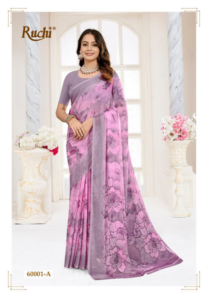 Star Chiffon 215 Ruchi Sarees Manufacturer Ahmedabad
