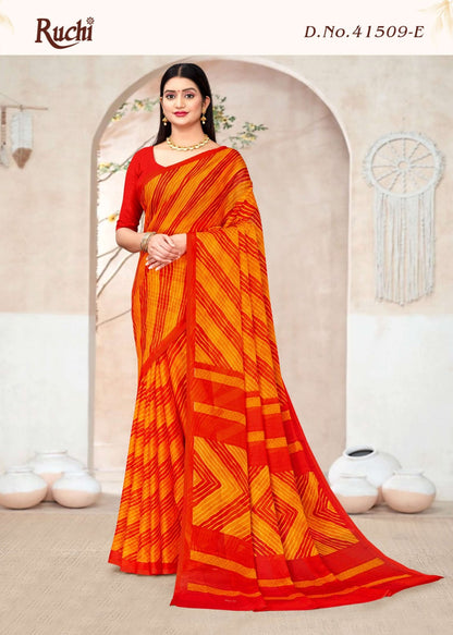 Star Chiffon Lehriya 9 Ruchi Sarees Manufacturer