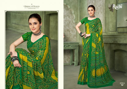 Star Chiffon Vol 193 Ruchi Chiffon Sarees Wholesale