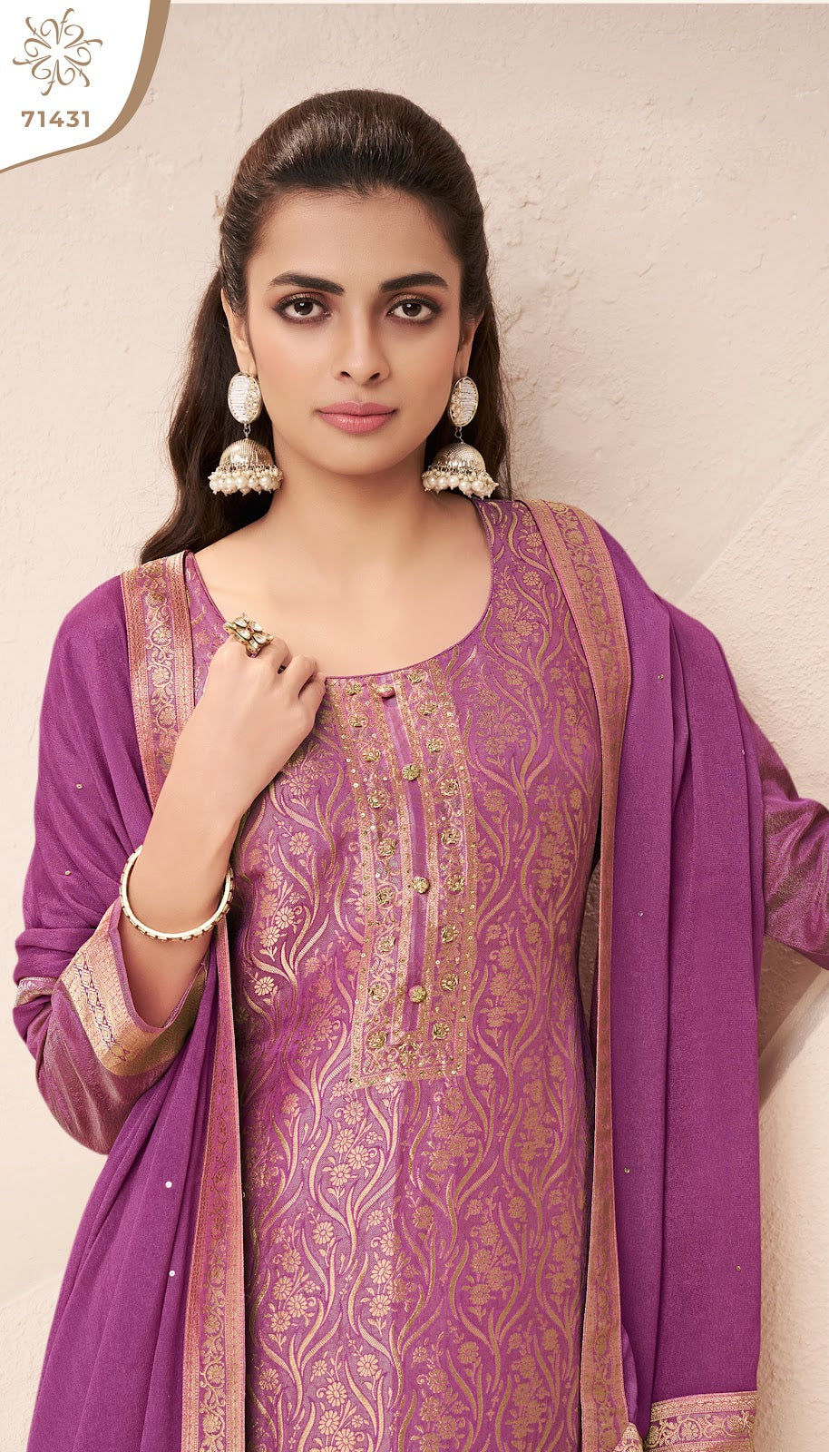 Star Kuleesh Vinay Fashion Llp Simmer Pant Style Suits Exporter India