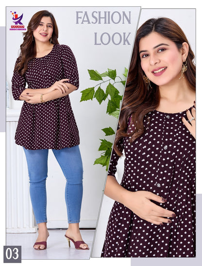 Star Shine 7 Mlm Kalash Lifestyle Rayon 14Kg Fancy Tops Supplier