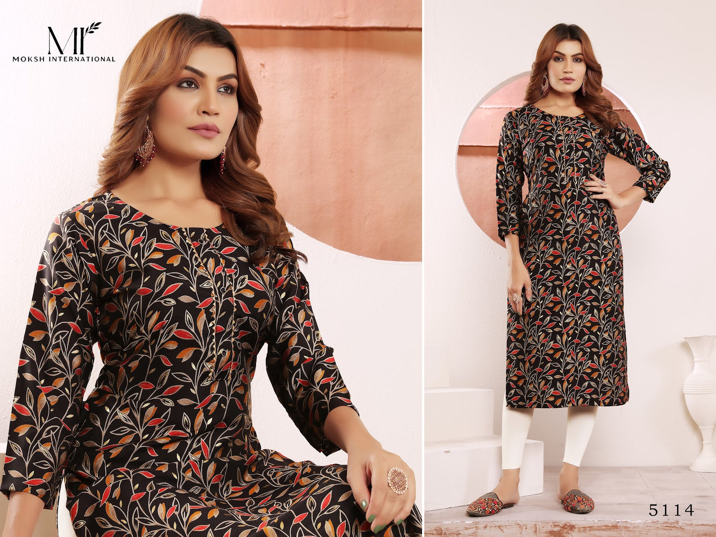 Star Vol 2 Moksh Muslin Kurti With Pocket Wholesaler India