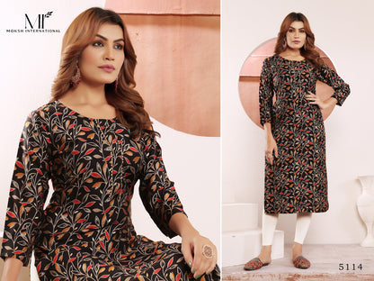 Star Vol 2 Moksh Muslin Kurti With Pocket Wholesaler India