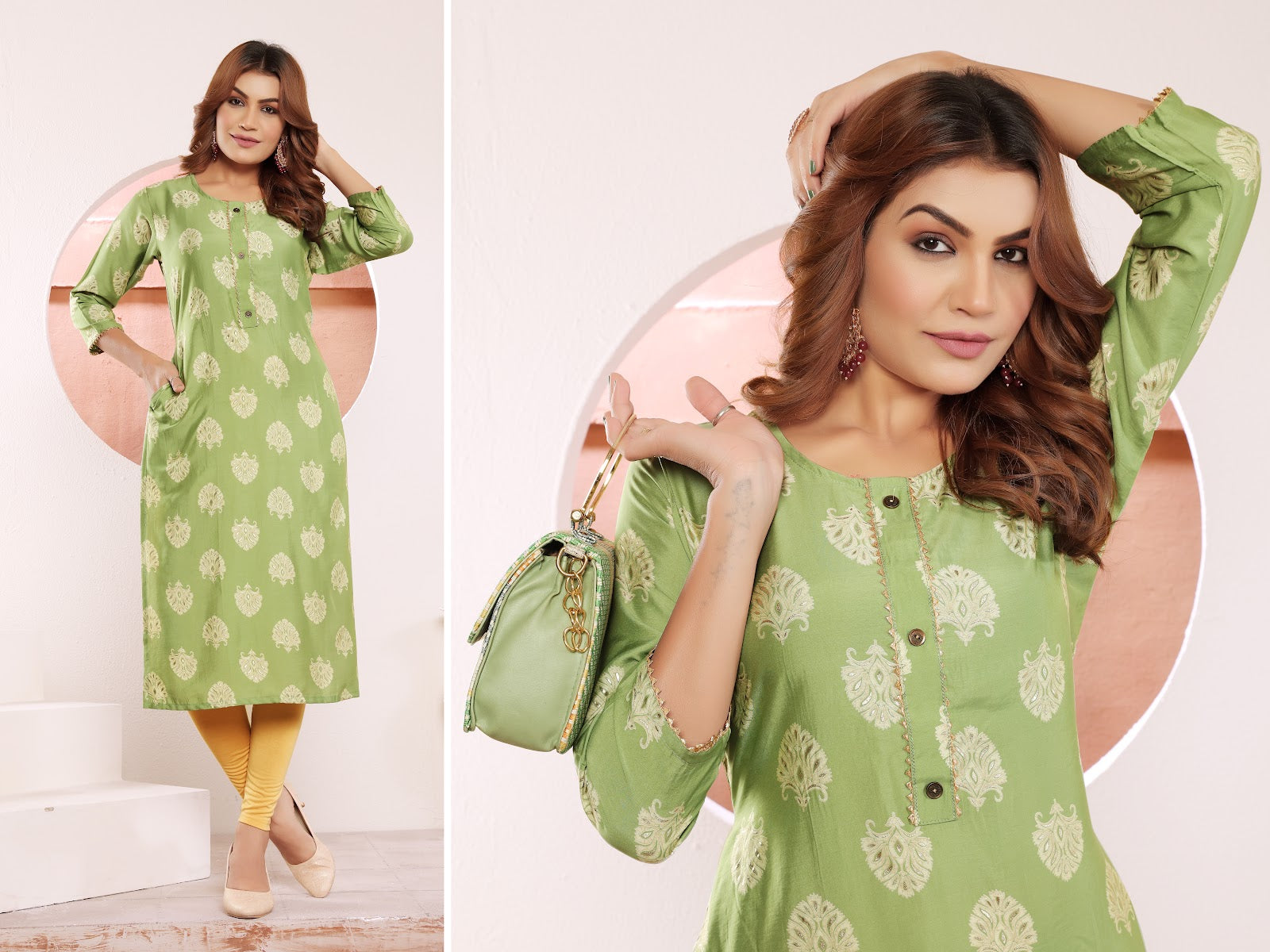 Star Vol 2 Moksh Muslin Kurti With Pocket Wholesaler India
