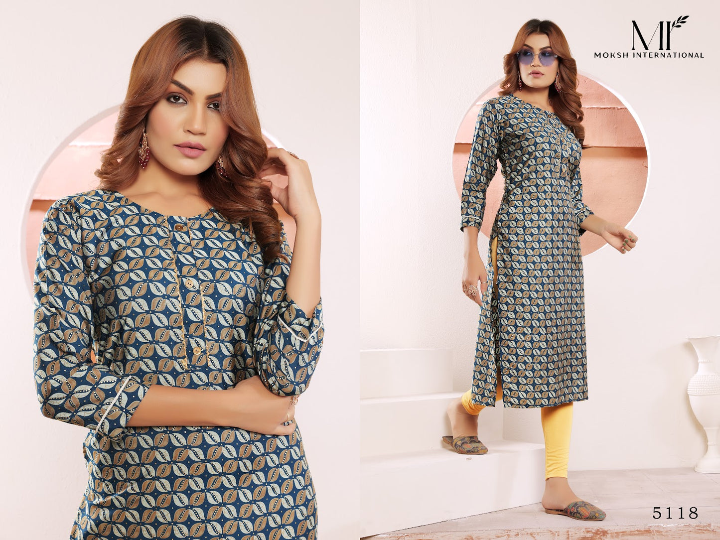 Star Vol 3 Moksh Muslin Kurti With Pocket Wholesale Price