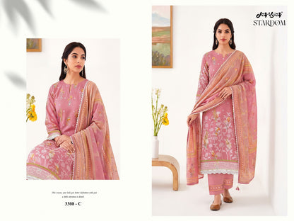 Stardom Jay Vijay Mal Chanderi Pant Style Suits Exporter