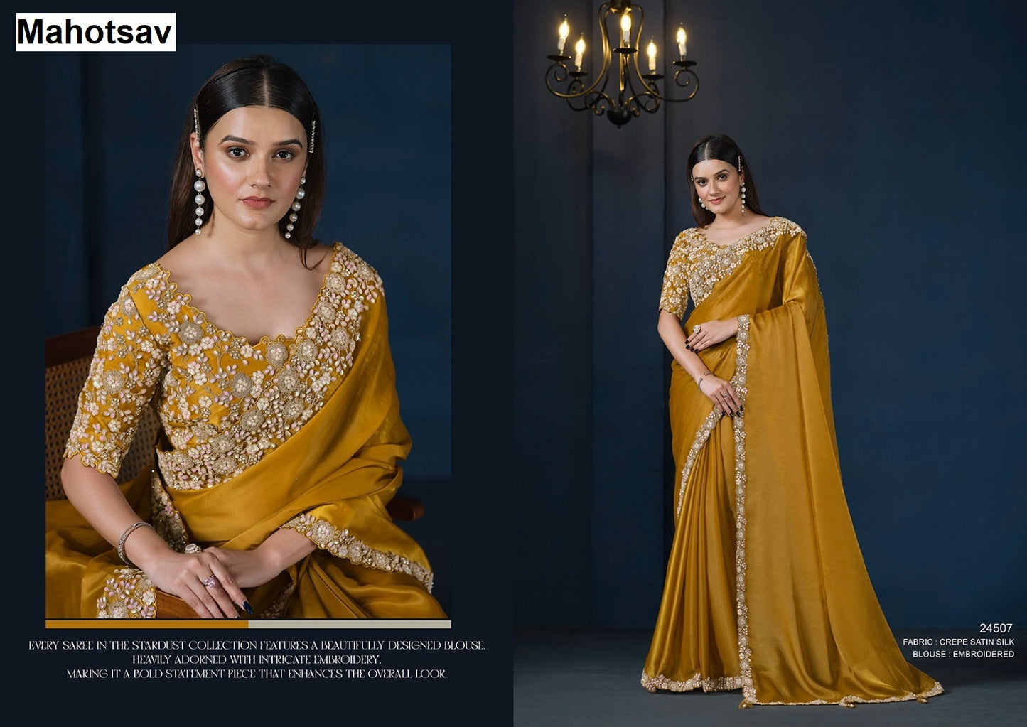 Stardust Mahotsav Sarees Exporter India