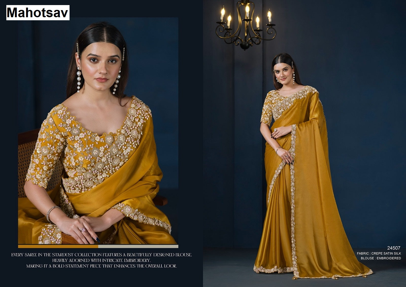 Stardust Mahotsav Sarees Exporter India