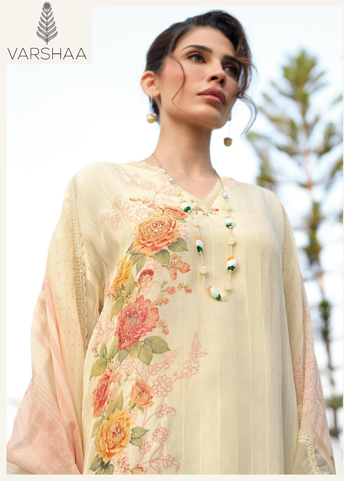 Stardust Varshaa Viscose Organza Plazzo Style Suits Manufacturer Gujarat