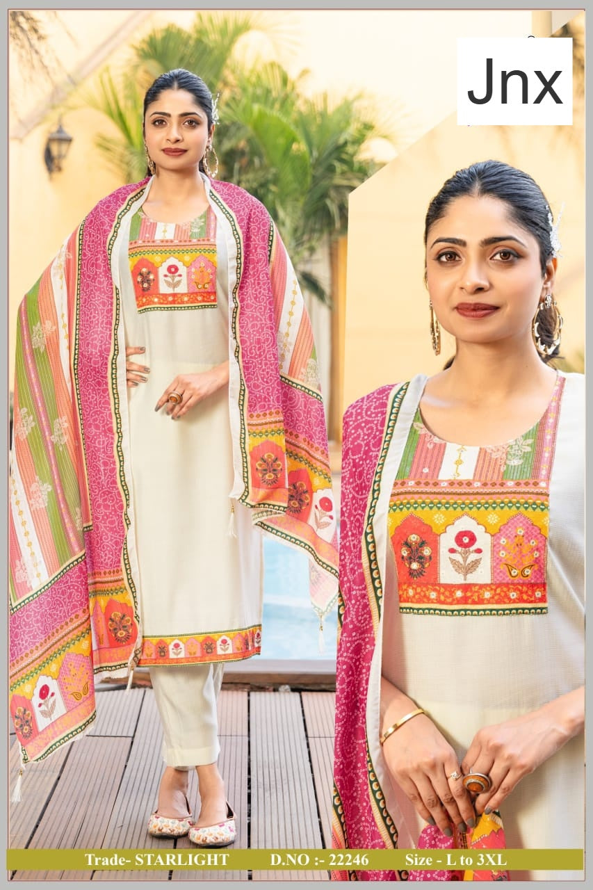 Starlight Jnx Berlin Readymade Pant Style Suits Wholesale Price